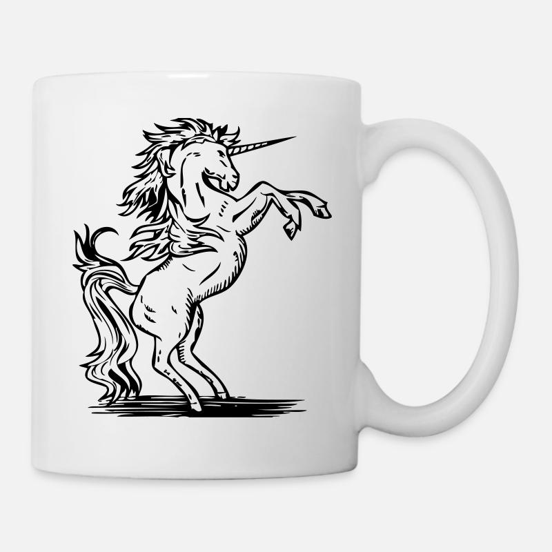 Licorne - licorne - Mug blanc - blanc