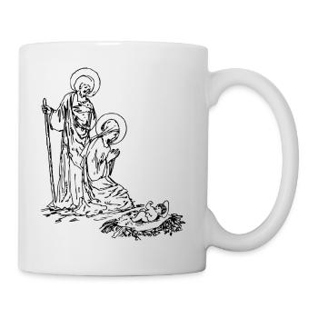 chrétien - Mug blanc - blanc - Droite