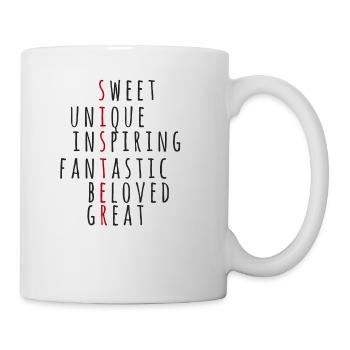 Sister, you are ... - Mug - white - Right