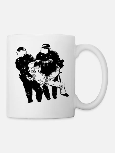 Polizei - Tasse - Weiß