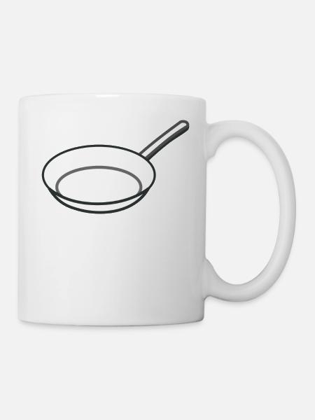 casserole - Mug blanc - blanc