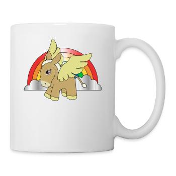 licorne licorne fées princesse fée elfe - Mug blanc - blanc - Droite