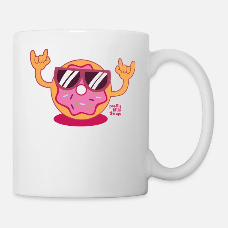 bonbons Donut - Mug blanc - blanc