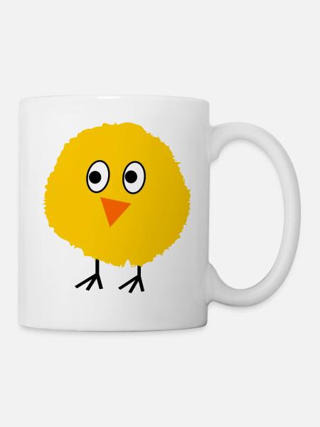 Küken - Tasse - Weiß