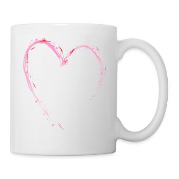 Eiskunstlauf Schlittschuhlauf Eis Figuren Tanz - Tasse - Weiß - Rechts