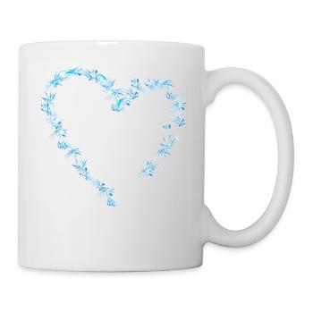Eiskunstlauf Schlittschuhlauf Eis Figuren Tanz - Tasse - Weiß - Rechts