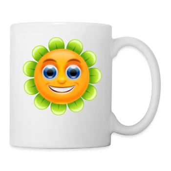 nuages soleil arc-en-ciel soleil météo Cloud19 - Mug blanc - blanc - Droite