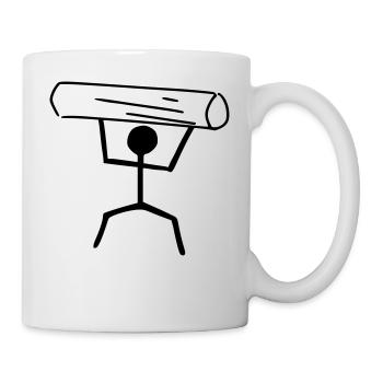 Strongman - Tasse - Weiß - Rechts