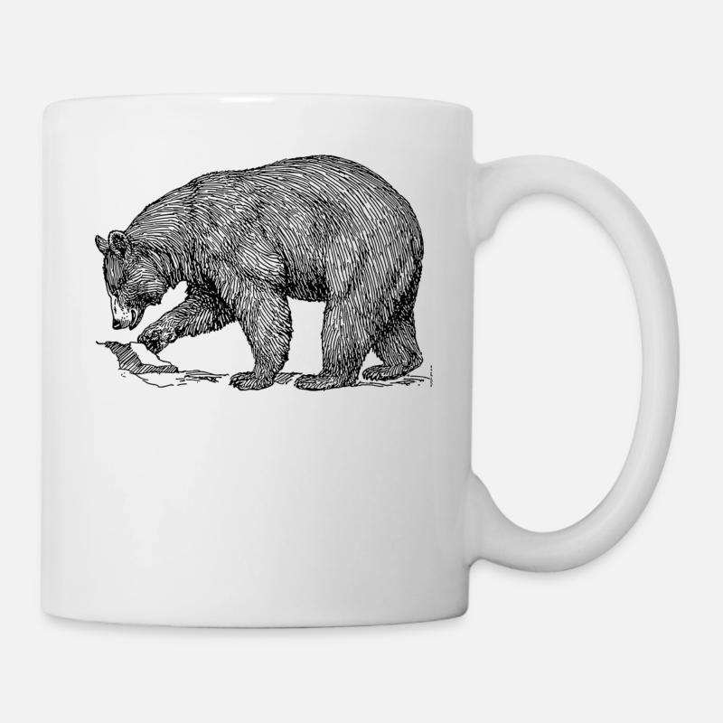 Bär - Tasse - Weiß