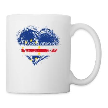 HOME ROOTS COUNTRY GIFT LOVE Cape verde - Tasse - Weiß - Rechts