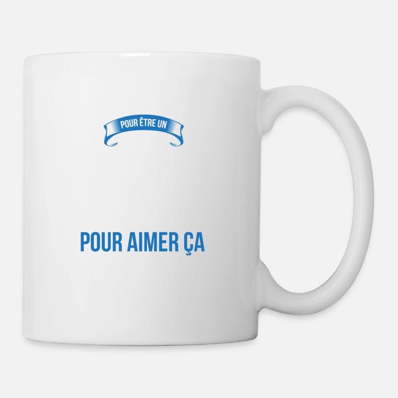 Professeur assez doué fou homme - Mug blanc - blanc