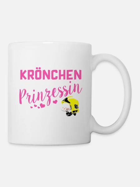 Feuerwehr Shirt · Feuerwehrfrau · Feuer · Frau - Tasse - Weiß