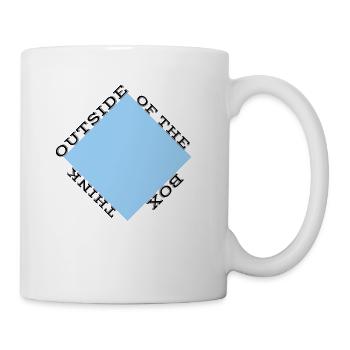 Outside of the box - Mug - white - Right