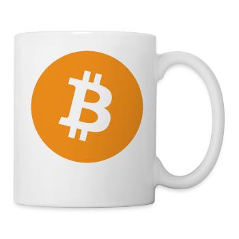 Bitcoin Logo - Mug blanc - blanc - Droite