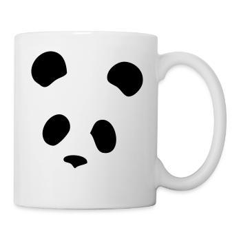 Panda - Tasse - Weiß - Rechts