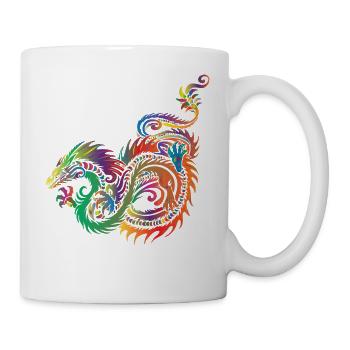 soleil arc-en-ciel nuages soleil météo cloud53 - Mug blanc - blanc - Droite