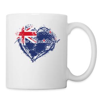 PAYS CADEAU ROOTS AMOUR Nouvelle-Zélande - Mug blanc - blanc - Droite