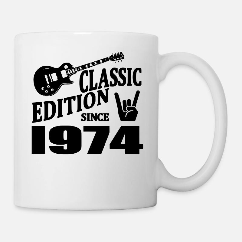 Klassische Ausgabe seit 1974 - Tasse - Weiß