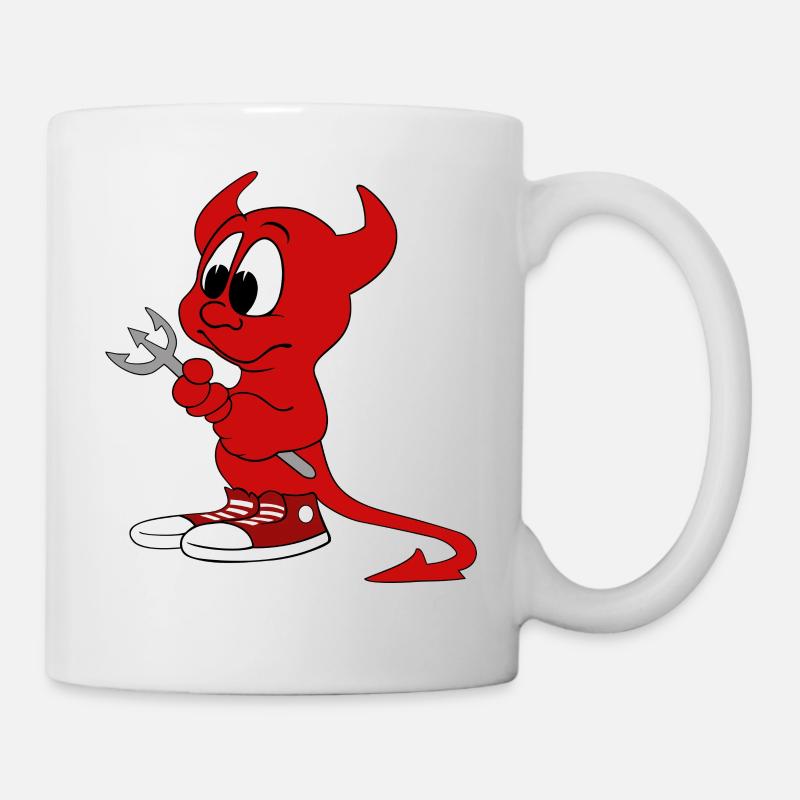 Teufelchen - Tasse - Weiß