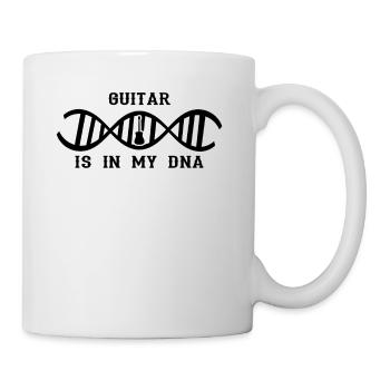 dns dna not only love calling gitarre guitar acous - Tasse - Weiß - Rechts