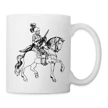Knight Knights sword sword Armor14 - Mug - white - Right