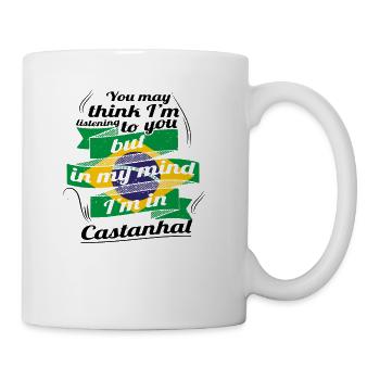 VACANCES EN VOYAGE brasil brazil au Brésil Casta - Mug blanc - blanc - Droite