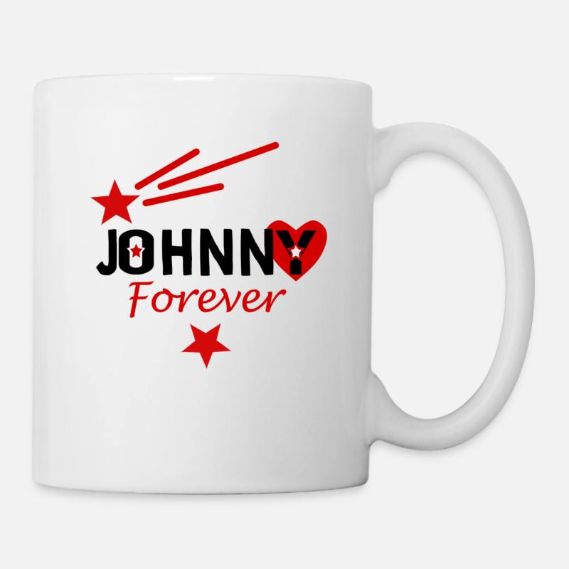 Johnny forever - Mug blanc - blanc