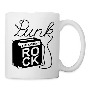 Punk Rock Amp - Tasse - Weiß - Rechts