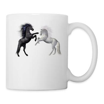 horses - Mug - white - Right