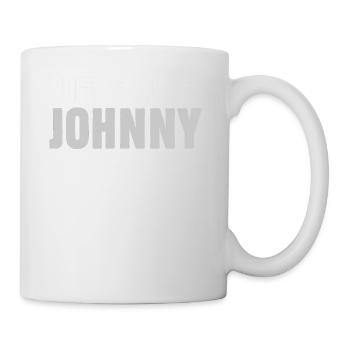 Je suis Johnny aigle - Mug blanc - blanc - Droite