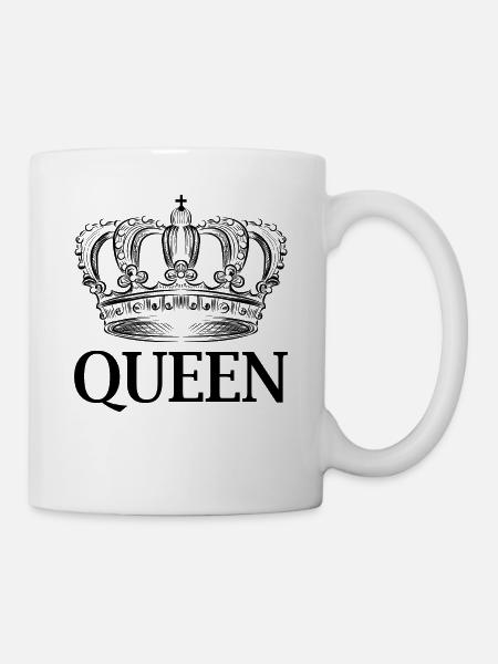 Queen - Tasse - Weiß