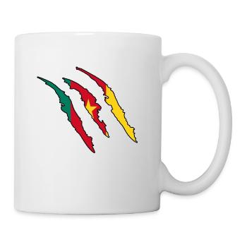 Cadeau griffe Cameroun Wildland native - Mug blanc - blanc - Droite