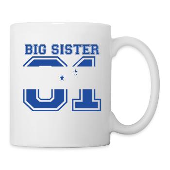 Big Sister grosse Schwester 01 Honduras - Tasse - Weiß - Rechts