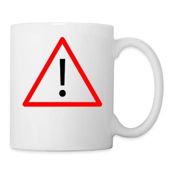 Attention! - Mug - white - Right