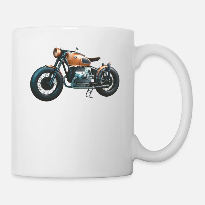 motorcycle - Mug - white