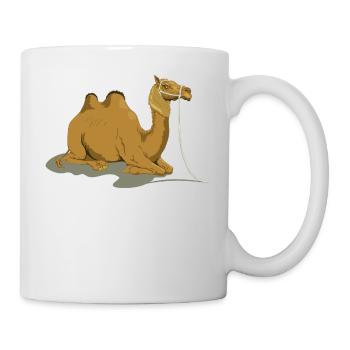 chameau - Mug blanc - blanc - Droite