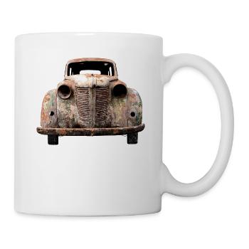 voiture - Mug blanc - blanc - Droite