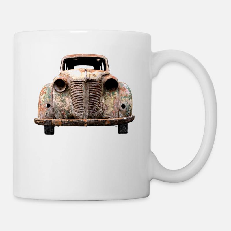 voiture - Mug blanc - blanc
