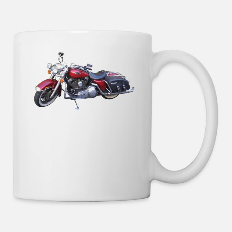 moto - Mug blanc - blanc