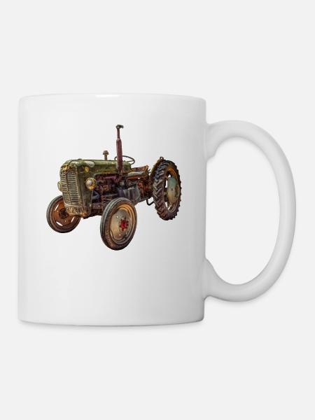 Trecker - Tasse - Weiß