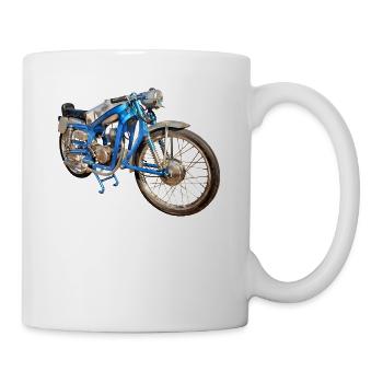 Motorrad - Tasse - Weiß - Rechts