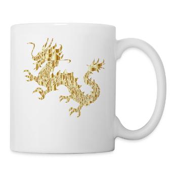 krone crown koenig king castle schloss tower burg2 - Tasse - Weiß - Rechts