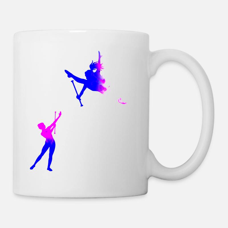 TWIRLING BATON4 - Mug - white
