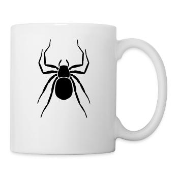 araignée - Mug blanc - blanc - Droite