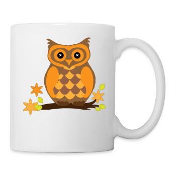 Golden Owl - Mug - white - Right