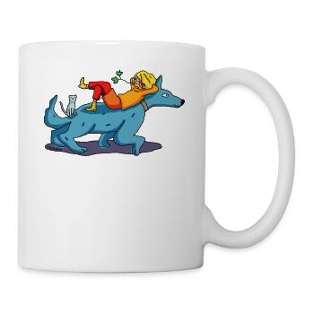 Je pars en ballade ! - Mug blanc - blanc - Droite