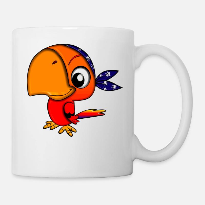 pirate ship boat pirat piratenschiff schiff skull1 - Tasse - Weiß