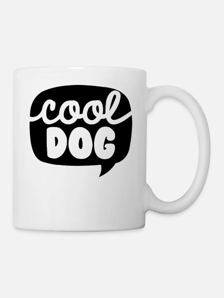 COOL DOG - Tasse - Weiß
