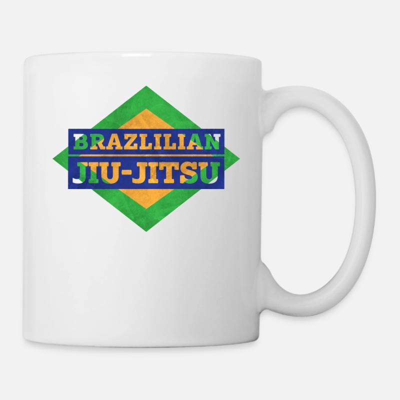 Brazlilian Jiu-Jitsu - Tasse - Weiß