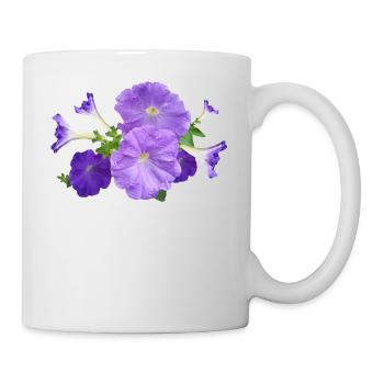 petunia petunia flowers flowers garden garden - Mug - white - Right